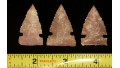 3 Flint Hunting Points (45 grains) SOLD